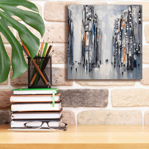 Image of 'City Escape' by Ekaterina Ermilkina Giclee Canvas Wall Art,12 x 12