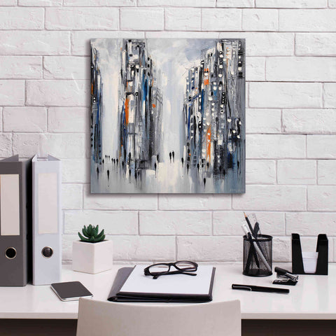 Image of 'City Escape' by Ekaterina Ermilkina Giclee Canvas Wall Art,18 x 18