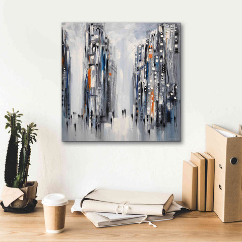 Image of 'City Escape' by Ekaterina Ermilkina Giclee Canvas Wall Art,18 x 18