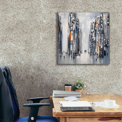 Image of 'City Escape' by Ekaterina Ermilkina Giclee Canvas Wall Art,26 x 26