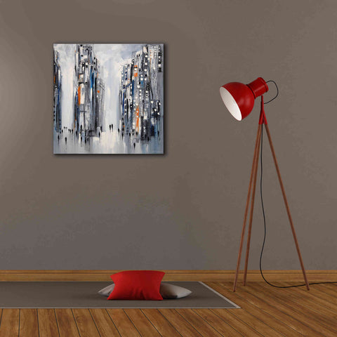 Image of 'City Escape' by Ekaterina Ermilkina Giclee Canvas Wall Art,26 x 26