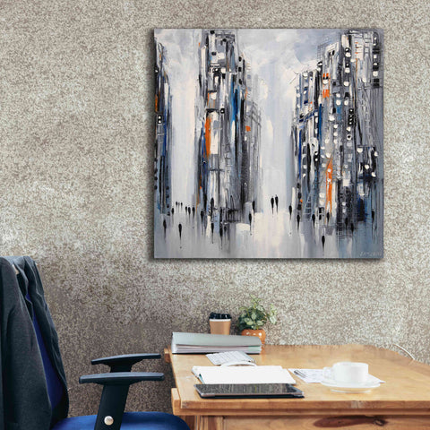 Image of 'City Escape' by Ekaterina Ermilkina Giclee Canvas Wall Art,37 x 37
