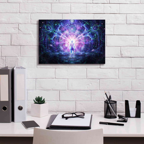 Image of 'Conscious Self' by Cameron Gray Giclee Canvas Wall Art,18 x 12