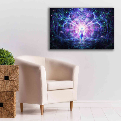 Image of 'Conscious Self' by Cameron Gray Giclee Canvas Wall Art,40 x 26