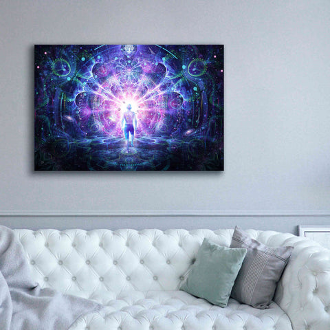 Image of 'Conscious Self' by Cameron Gray Giclee Canvas Wall Art,60 x 40