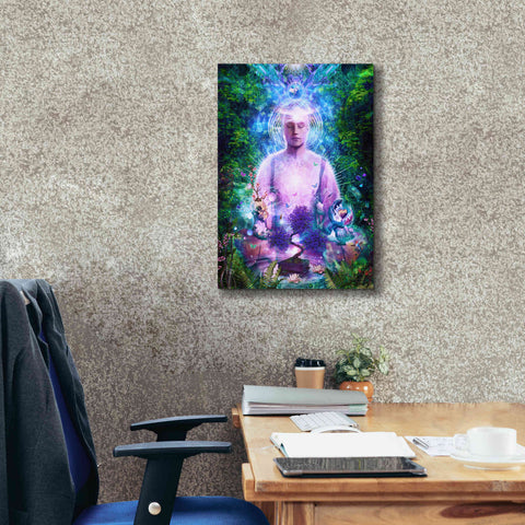 Image of 'Daily Meditation' by Cameron Gray Giclee Canvas Wall Art,18 x 26