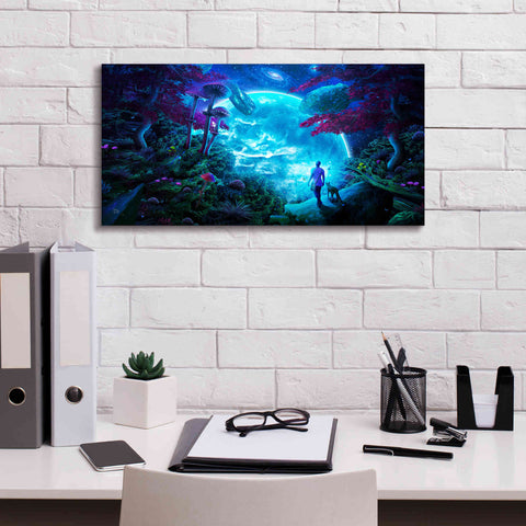 Image of 'Lost Sky' by Cameron Gray Giclee Canvas Wall Art,24 x 12