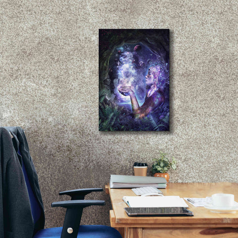 Image of 'Mother Aya' by Cameron Gray Giclee Canvas Wall Art,18 x 26