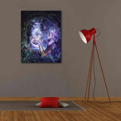 Image of 'Mother Aya' by Cameron Gray Giclee Canvas Wall Art,26 x 34