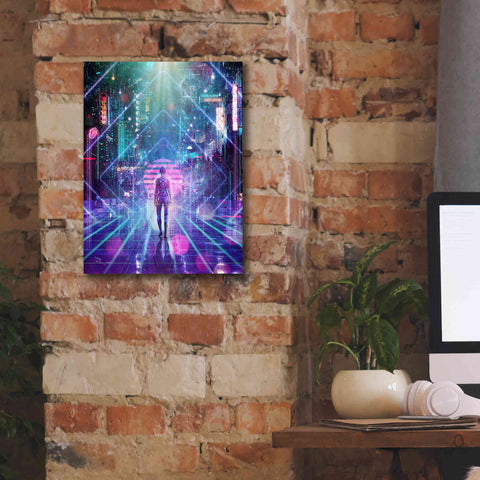Image of 'Neon Zone' by Cameron Gray Giclee Canvas Wall Art,12 x 16