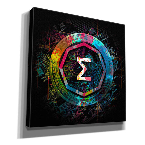Image of 'Ergo Crypto Power' by Epic Portfolio Giclee Canvas Wall Art