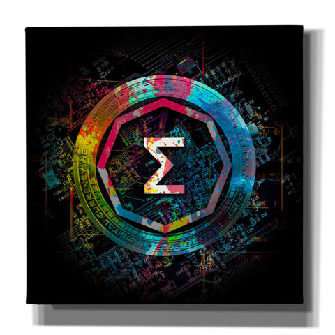 Image of 'Ergo Crypto Power' by Epic Portfolio Giclee Canvas Wall Art