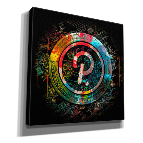Image of 'Polkadot Crypto Power' by Epic Portfolio Giclee Canvas Wall Art