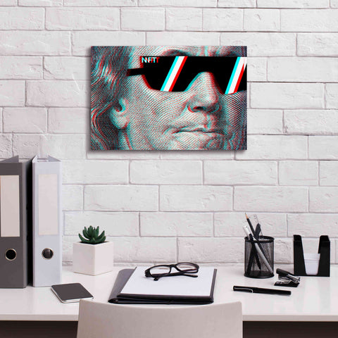 Image of 'NFT Degen' by Epic Portfolio, Canvas Wall Art,18x12
