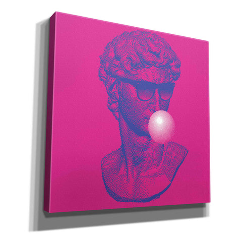 Image of 'Michelangelos Pixel David' by Epic Portfolio, Canvas Wall Art