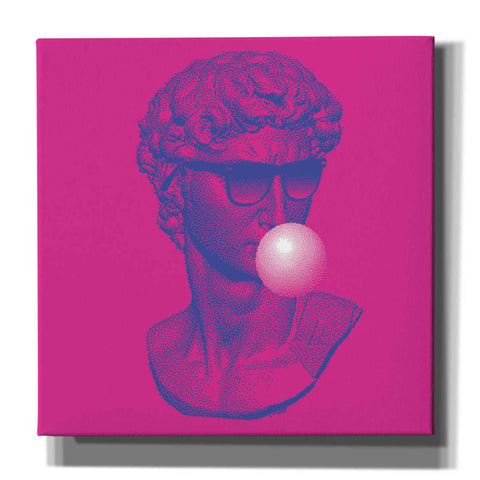 Image of 'Michelangelos Pixel David' by Epic Portfolio, Canvas Wall Art
