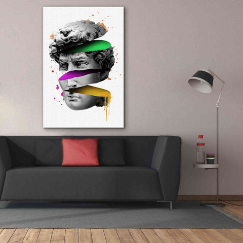 Image of 'Michelangelo David Sliced' by Epic Portfolio, Canvas Wall Art,40x60
