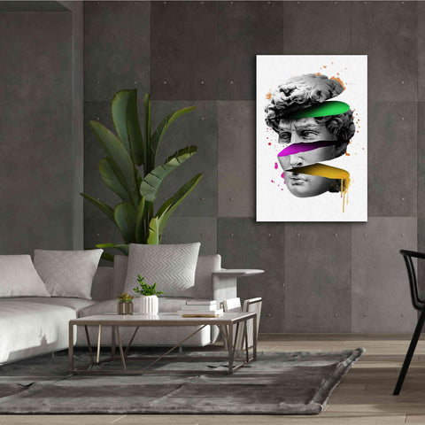 Image of 'Michelangelo David Sliced' by Epic Portfolio, Canvas Wall Art,40x60