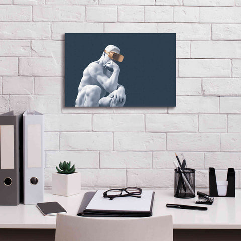 Image of 'Metaverse Thinker' by Epic Portfolio, Canvas Wall Art,18x12