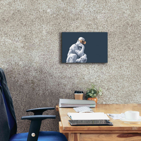 Image of 'Metaverse Thinker' by Epic Portfolio, Canvas Wall Art,18x12