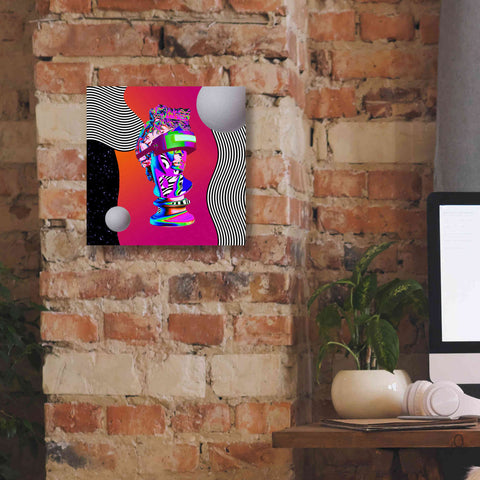 Image of 'Cyberpunk David ' by Epic Portfolio, Canvas Wall Art,12x12