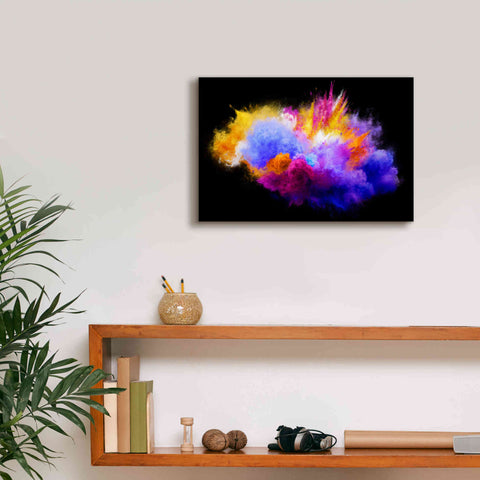Image of 'Colorful Eruption ' by Epic Portfolio, Giclee Canvas Wall Art,18x12