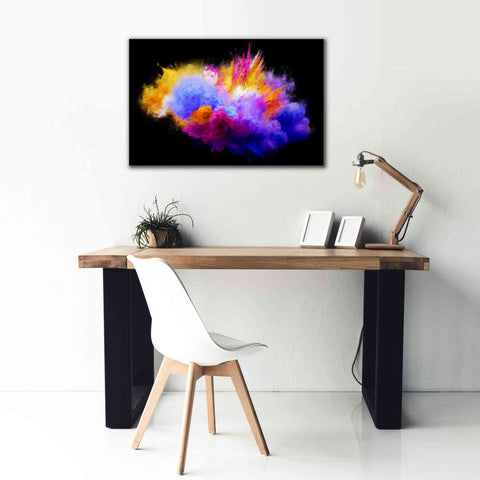 Image of 'Colorful Eruption ' by Epic Portfolio, Giclee Canvas Wall Art,40x26