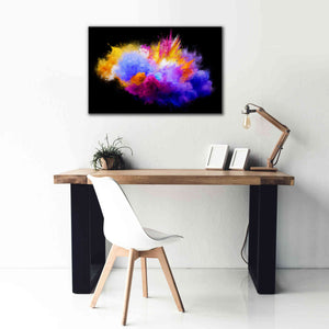 'Colorful Eruption ' by Epic Portfolio, Giclee Canvas Wall Art,40x26