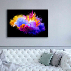 'Colorful Eruption ' by Epic Portfolio, Giclee Canvas Wall Art,60x40