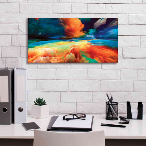 Image of 'Emotional Anger' by Epic Portfolio, Giclee Canvas Wall Art,24x12