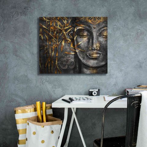 Image of 'Golden Budha' by Epic Portfolio, Giclee Canvas Wall Art,24x20