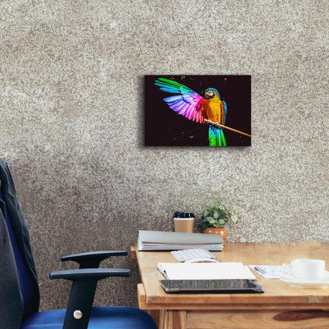 Image of 'Hitchhiker' by Epic Portfolio, Giclee Canvas Wall Art,18x12