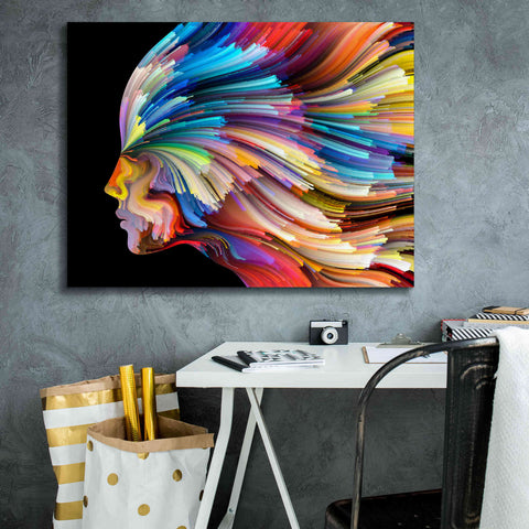 Image of 'In Thought' by Epic Portfolio, Giclee Canvas Wall Art,34x26