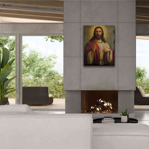 Image of 'Jesus' by Epic Portfolio, Giclee Canvas Wall Art,26x34