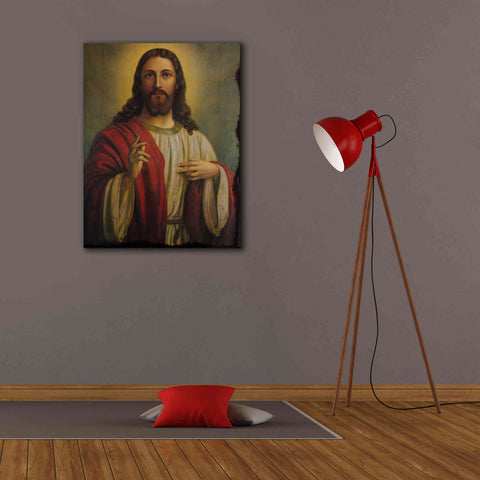 Image of 'Jesus' by Epic Portfolio, Giclee Canvas Wall Art,26x34
