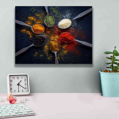Image of 'Mama's Spices' by Epic Portfolio, Giclee Canvas Wall Art,16x12