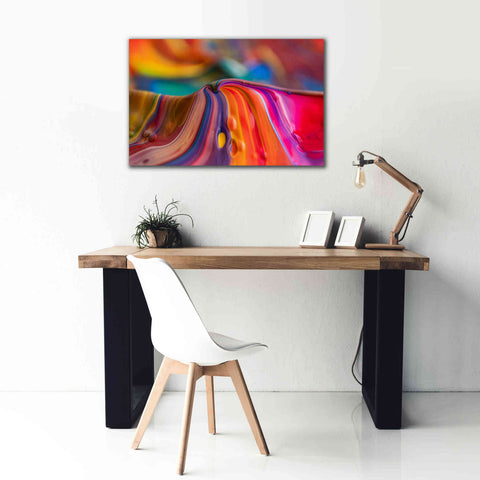 Image of 'Rainbow Lava' by Epic Portfolio, Giclee Canvas Wall Art,40x26