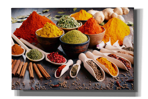 Image of 'Spicy World' by Epic Portfolio, Giclee Canvas Wall Art