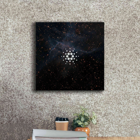 Image of 'Constellation Cardano' by Epic Portfolio, Giclee Canvas Wall Art,18x18