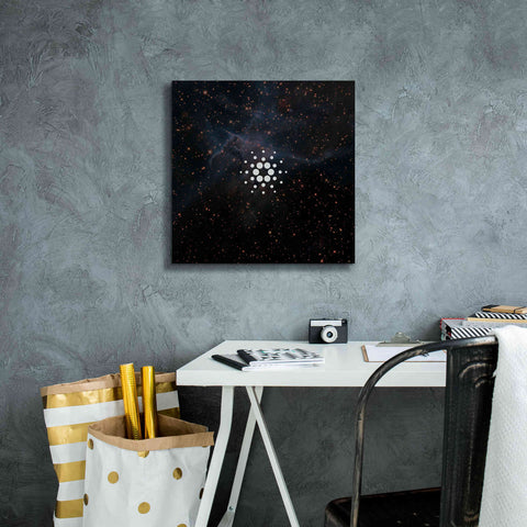 Image of 'Constellation Cardano' by Epic Portfolio, Giclee Canvas Wall Art,18x18