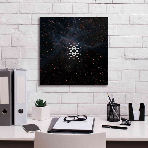 Image of 'Constellation Cardano' by Epic Portfolio, Giclee Canvas Wall Art,18x18