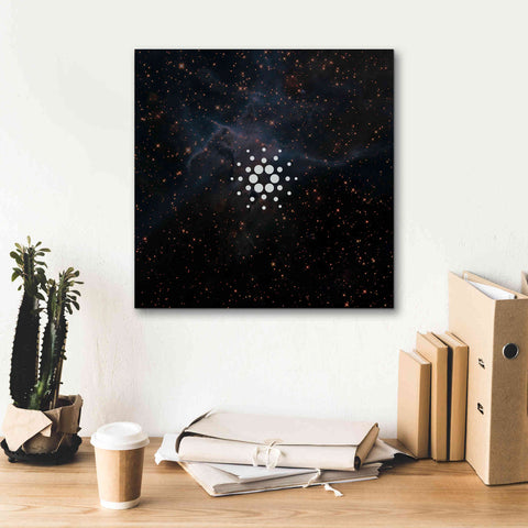 Image of 'Constellation Cardano' by Epic Portfolio, Giclee Canvas Wall Art,18x18