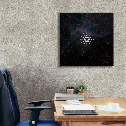 Image of 'Constellation Cardano' by Epic Portfolio, Giclee Canvas Wall Art,26x26