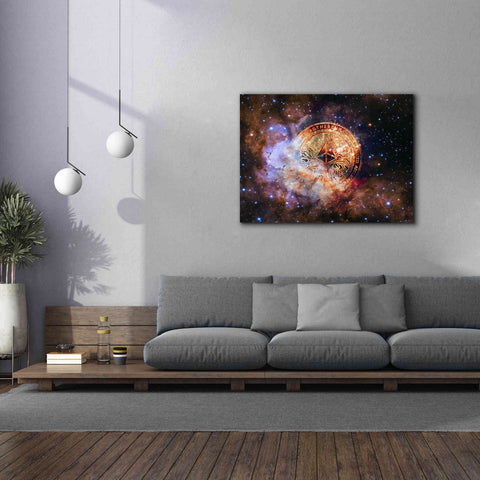 Image of 'Ethereum Nebula' by Epic Portfolio, Giclee Canvas Wall Art,54x40