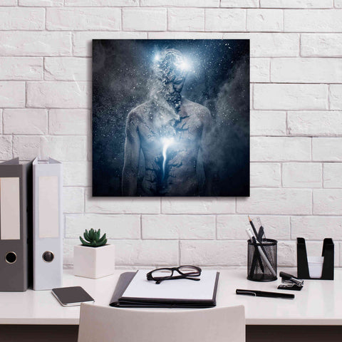 Image of 'Fleeing Of The Soul' by Epic Portfolio, Giclee Canvas Wall Art,18x18