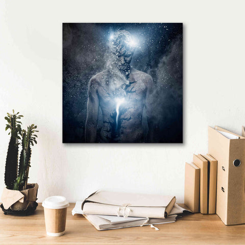 Image of 'Fleeing Of The Soul' by Epic Portfolio, Giclee Canvas Wall Art,18x18