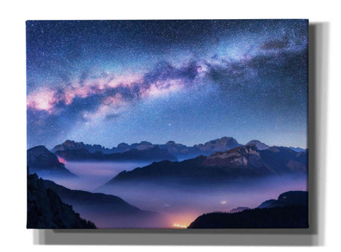 Image of 'Inside The Milky Way' by Epic Portfolio, Giclee Canvas Wall Art