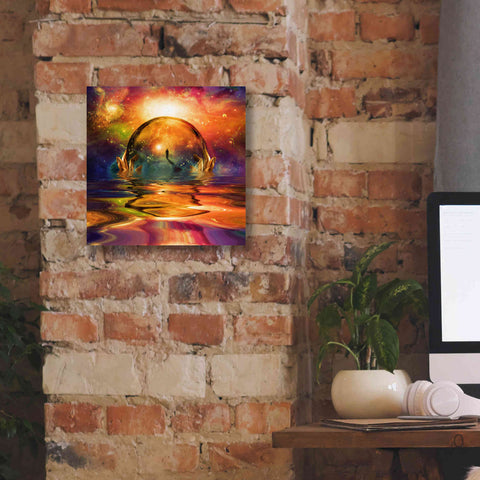 Image of 'Liquid Galaxy' by Epic Portfolio, Giclee Canvas Wall Art,12x12