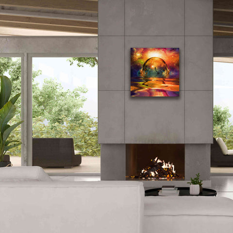 Image of 'Liquid Galaxy' by Epic Portfolio, Giclee Canvas Wall Art,26x26