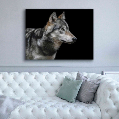 Image of 'Wolf' by Epic Portfolio, Giclee Canvas Wall Art,54x40